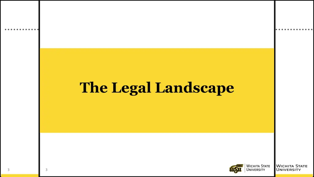 the legal landscape