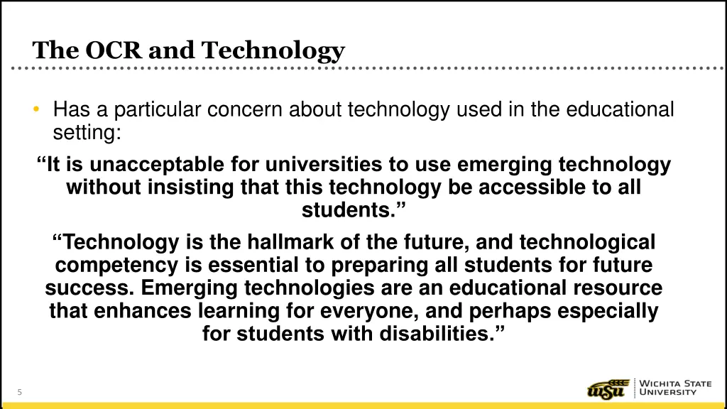 the ocr and technology