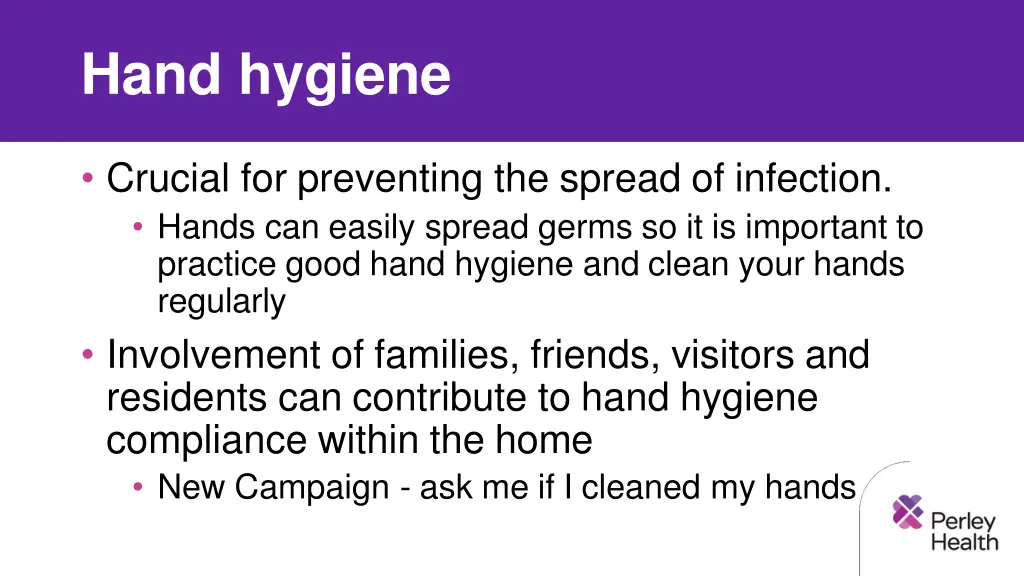 hand hygiene