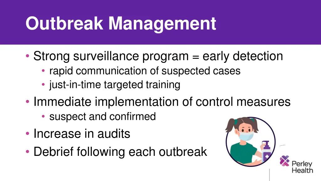 outbreak management