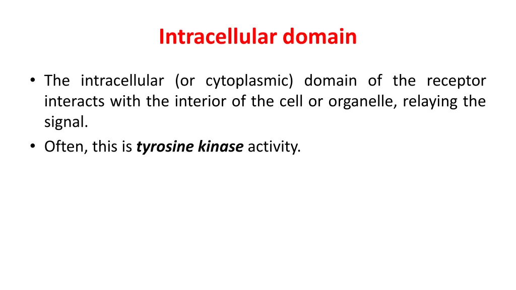 intracellular domain