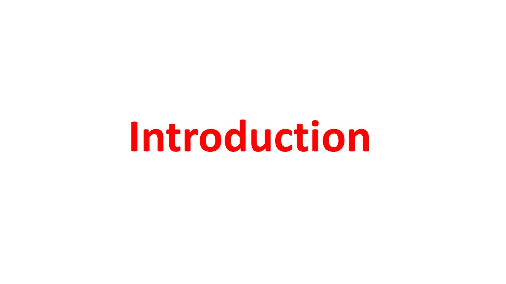 introduction