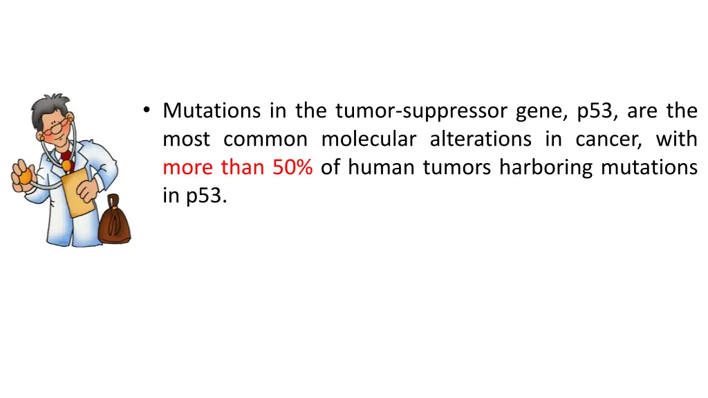 mutations in the tumor suppressor gene