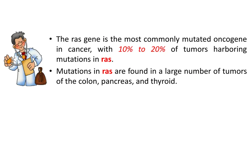 the ras gene is the most commonly mutated