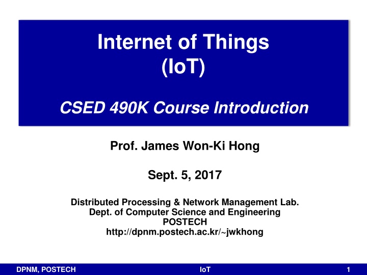 internet of things iot