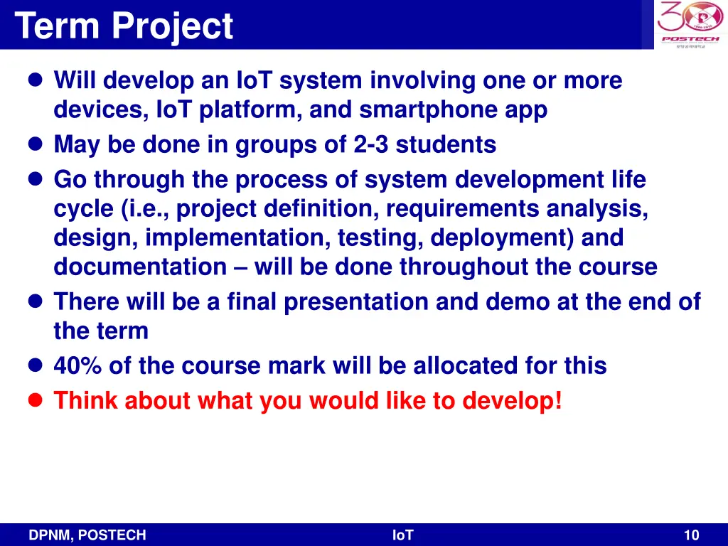 term project