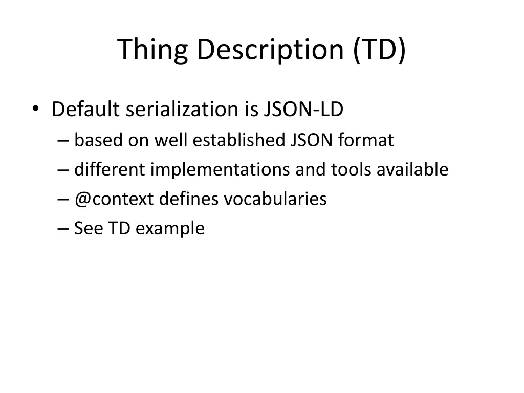 thing description td 5