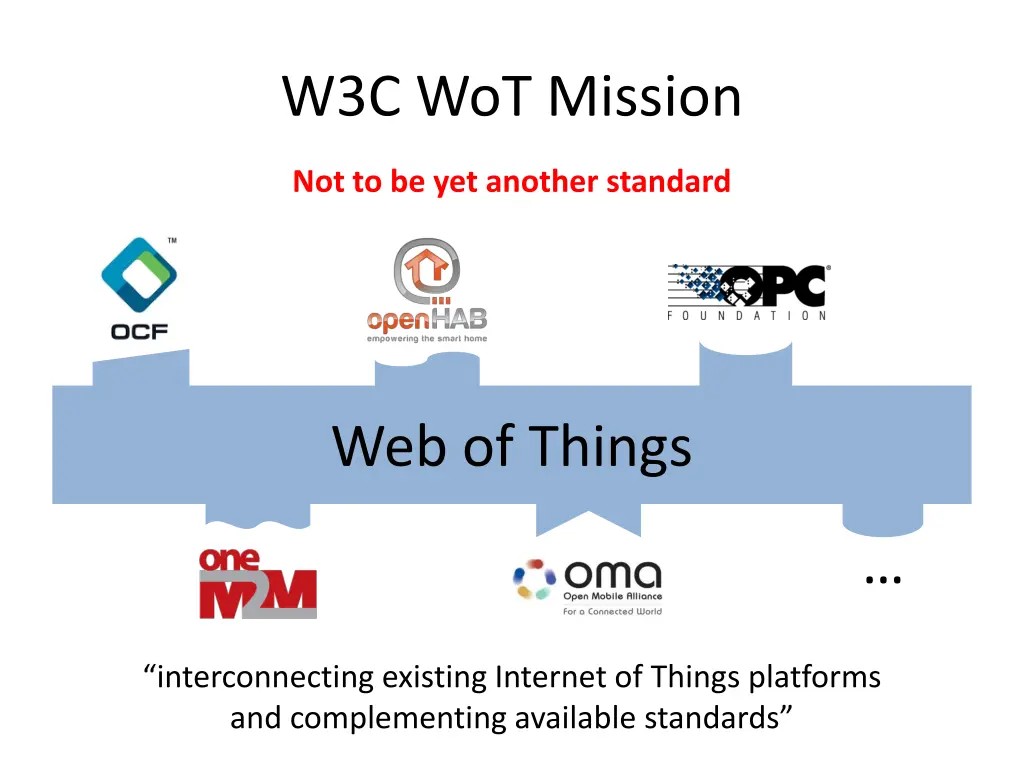 w3c wot mission