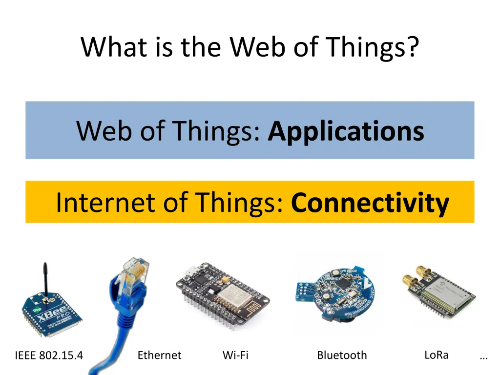 what is the web of things 2