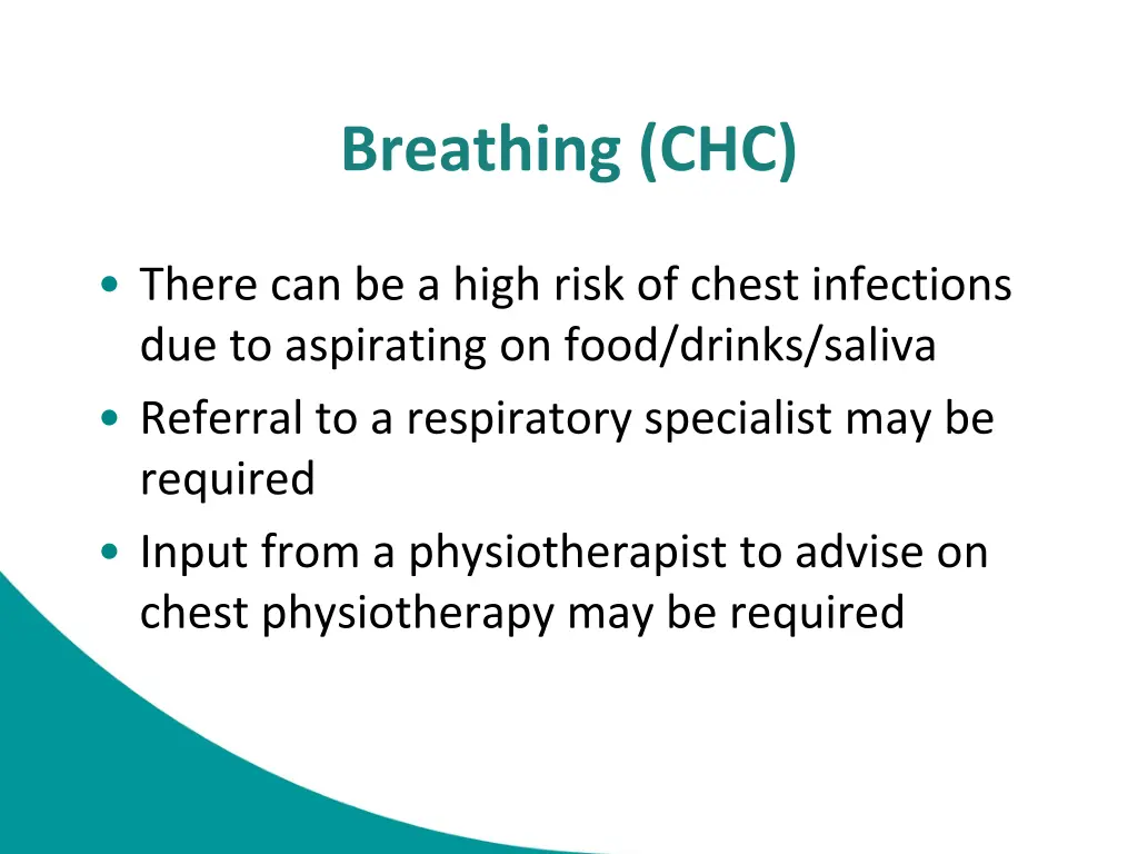 breathing chc