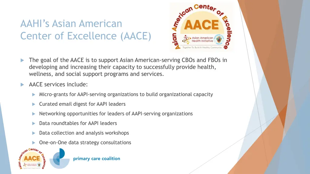 aahi s asian american center of excellence aace