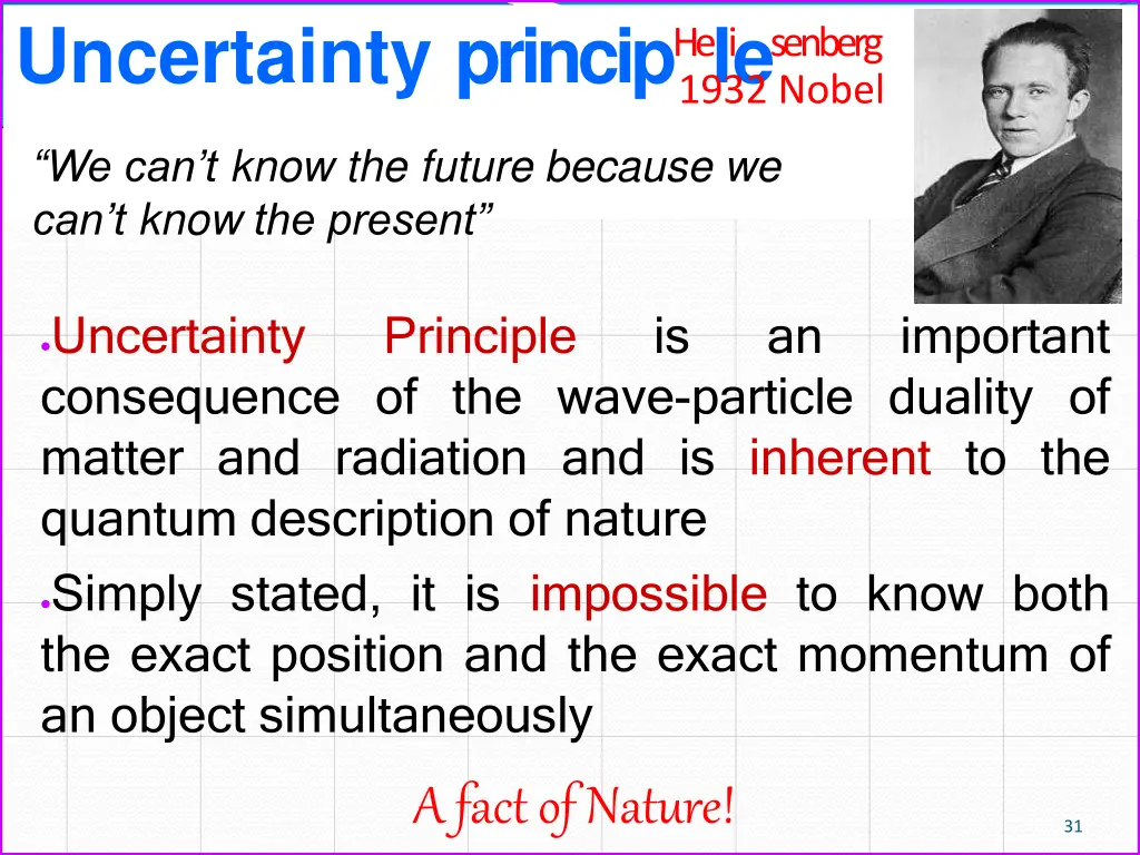 uncertainty princip he l i e senberg