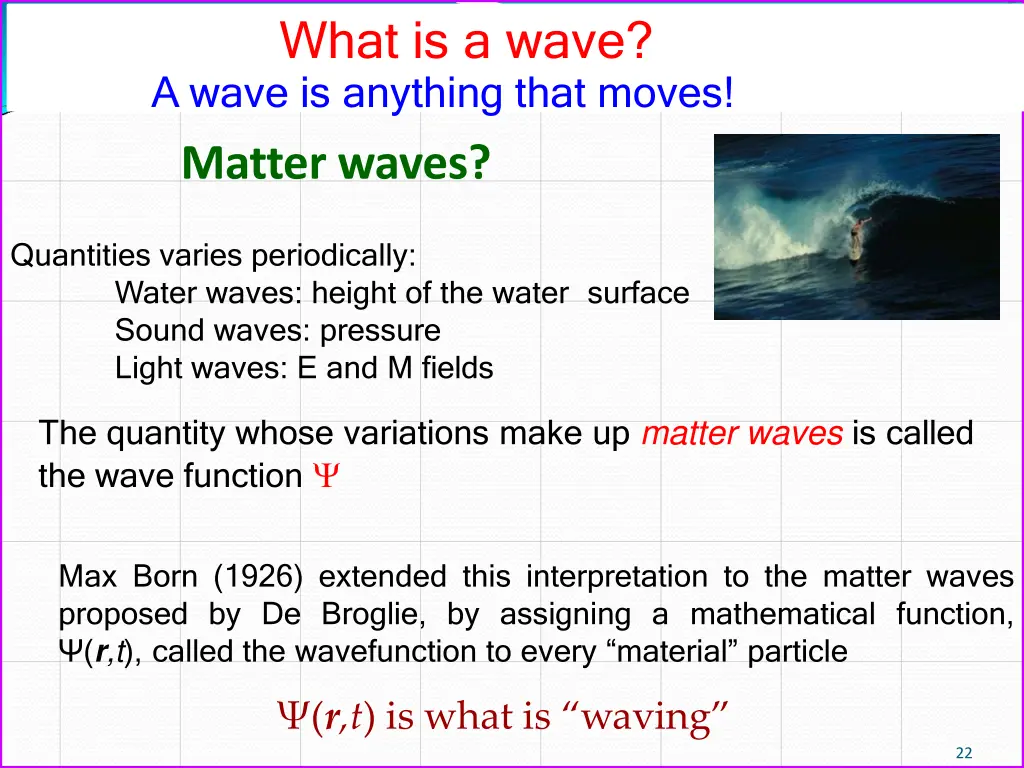 what is a wave a wave is anything that moves