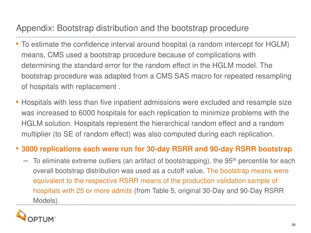 appendix bootstrap distribution and the bootstrap
