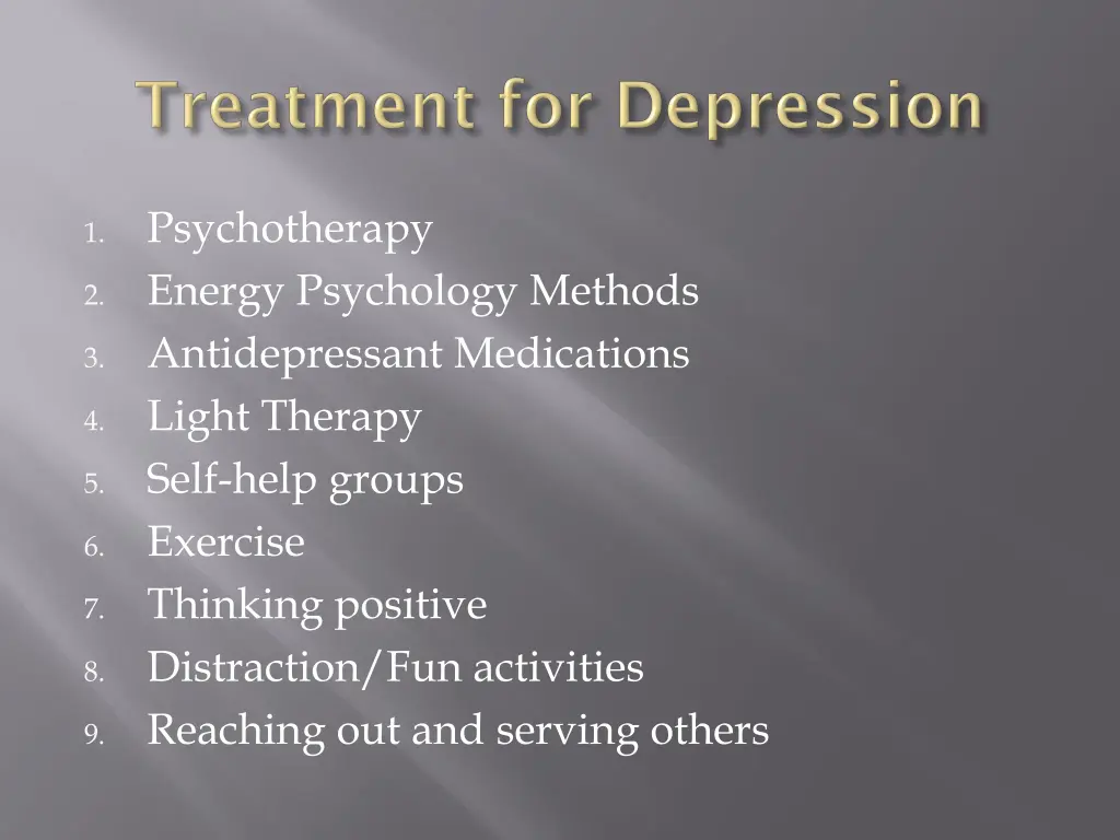 psychotherapy energy psychology methods