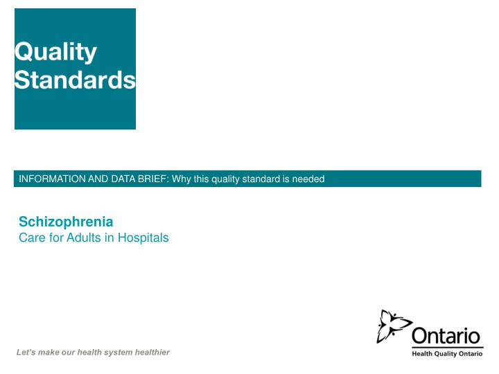 information and data brief why this quality