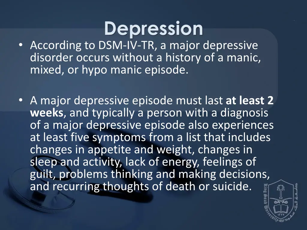 depression 1