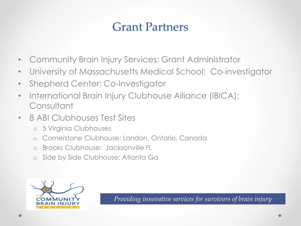 grant partners