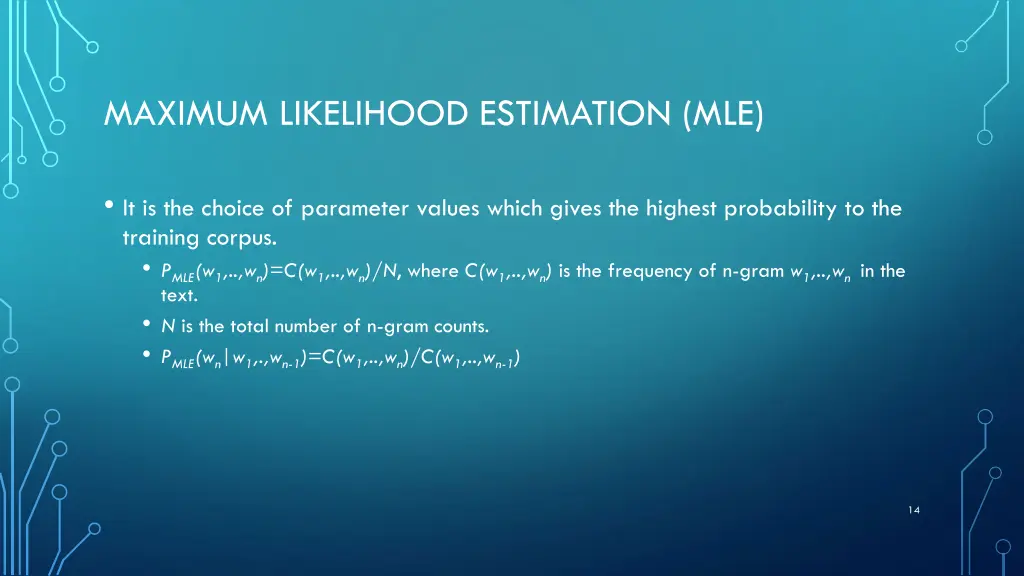 maximum likelihood estimation mle