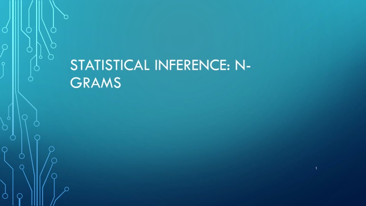 statistical inference n grams