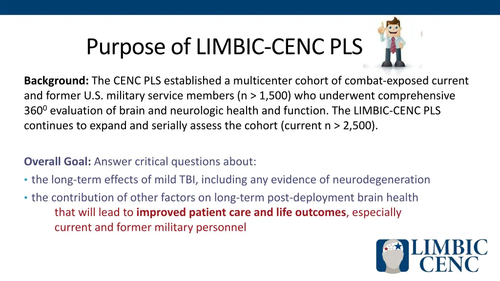 purpose of limbic cenc pls