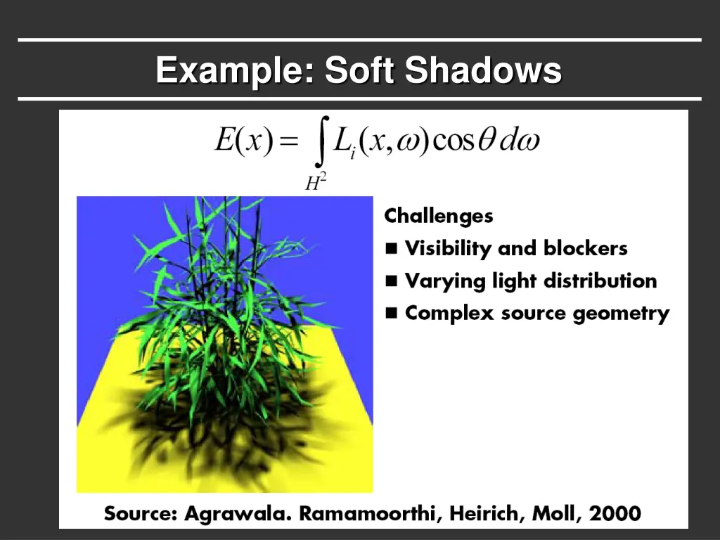 example soft shadows