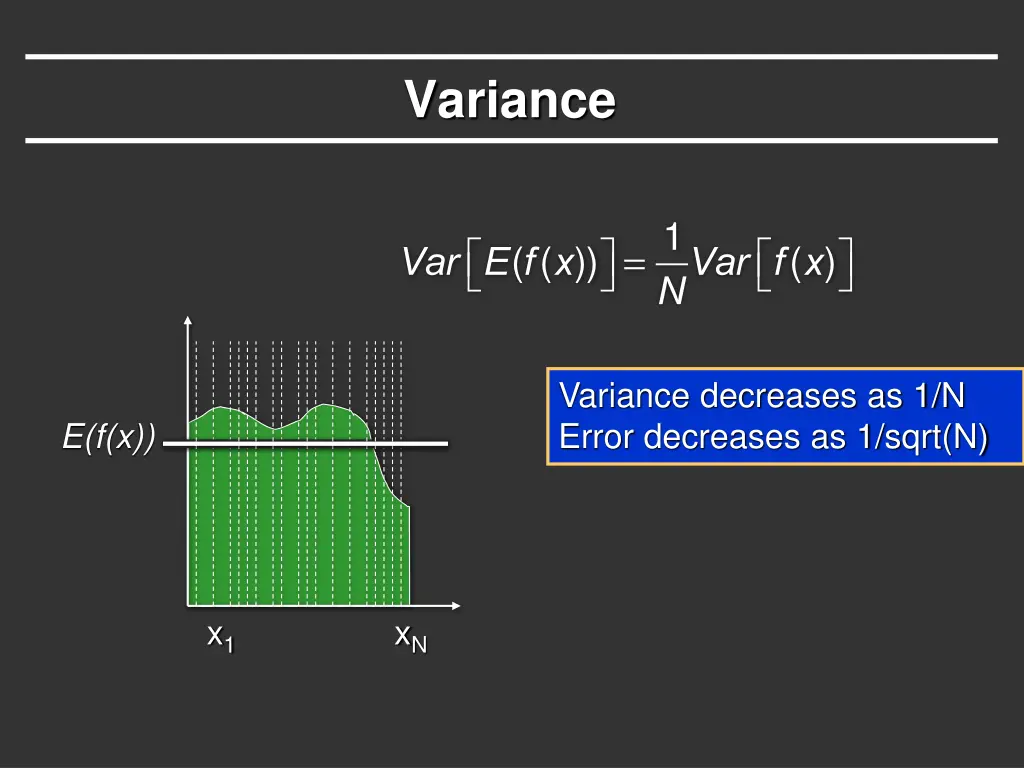 variance 1