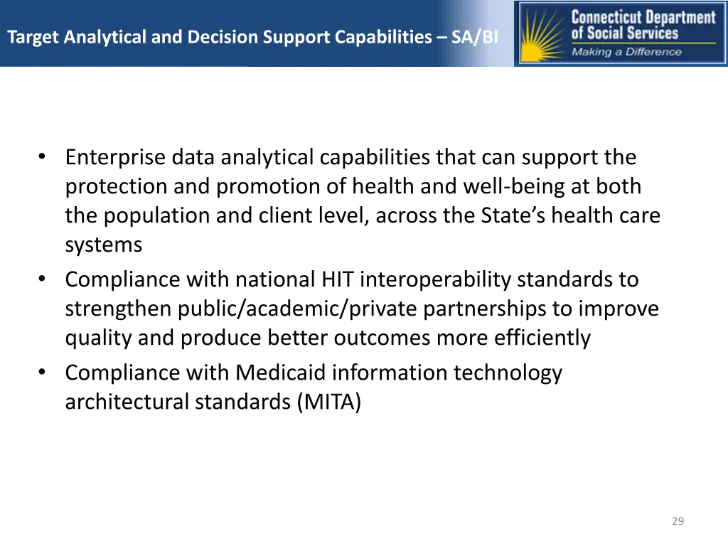 target analytical and decision support 2