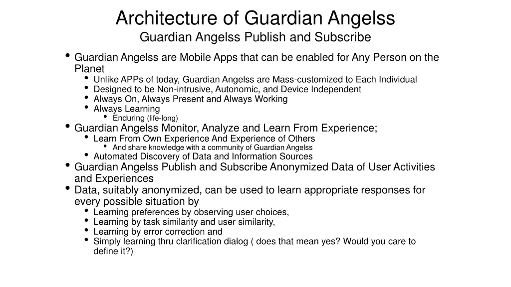 architecture of guardian angelss guardian angelss