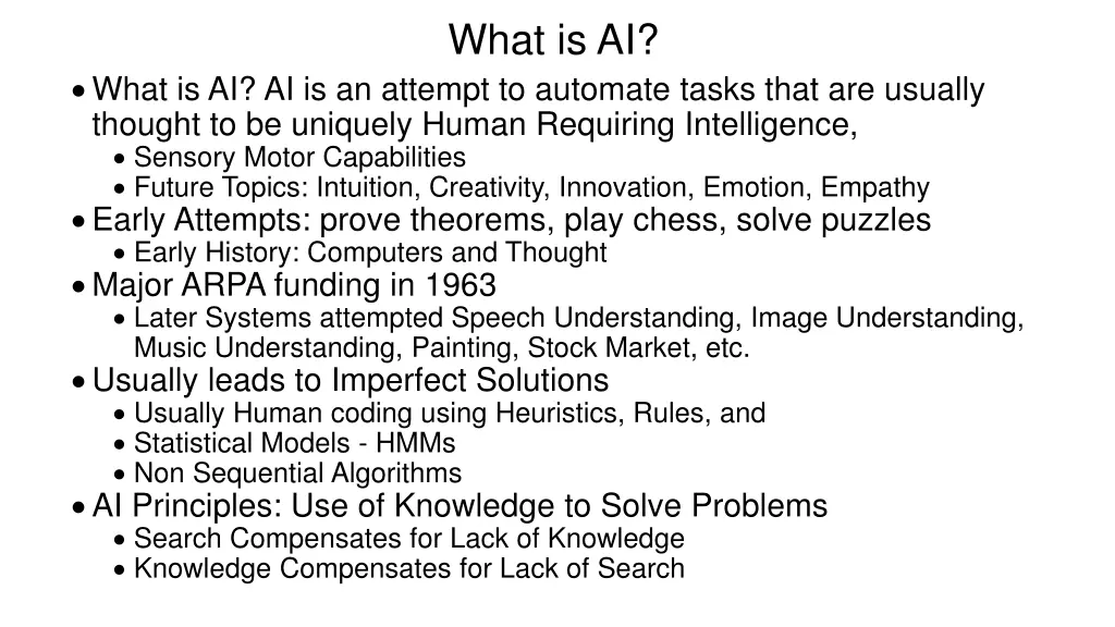 what is ai