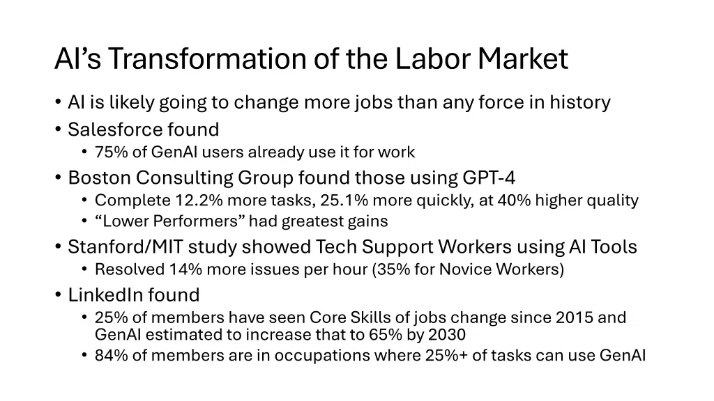 ai s transformation of the labor market