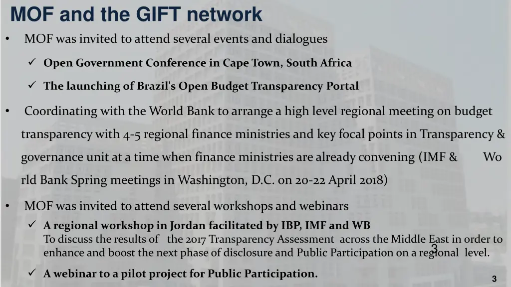 mof and the gift network