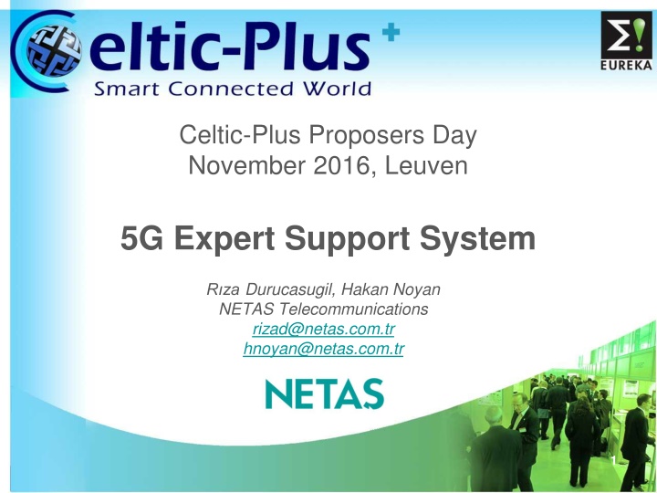 celtic plus proposers day november 2016 leuven