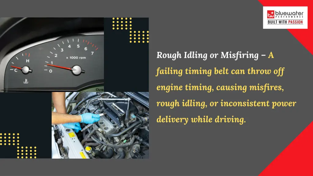 rough idling or misfiring a
