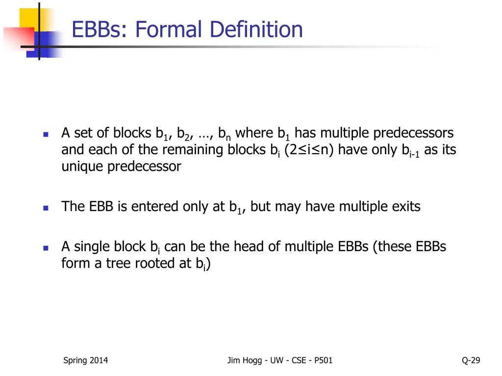ebbs formal definition