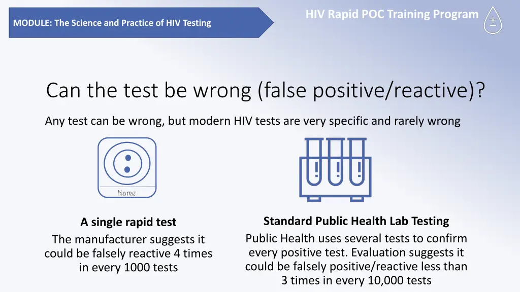 hiv rapid poc training program 14