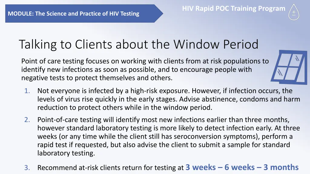 hiv rapid poc training program 7