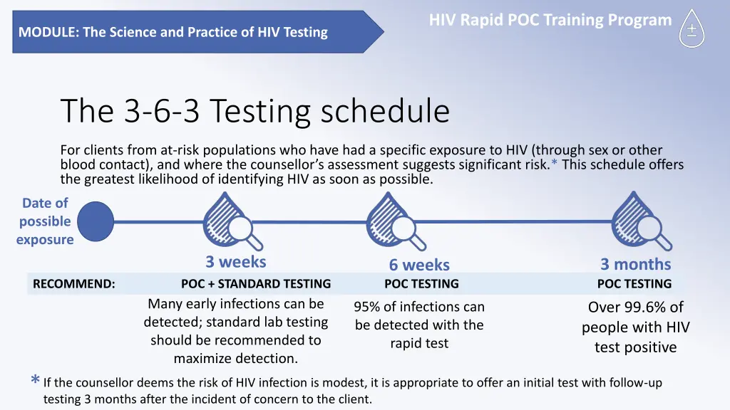 hiv rapid poc training program 8