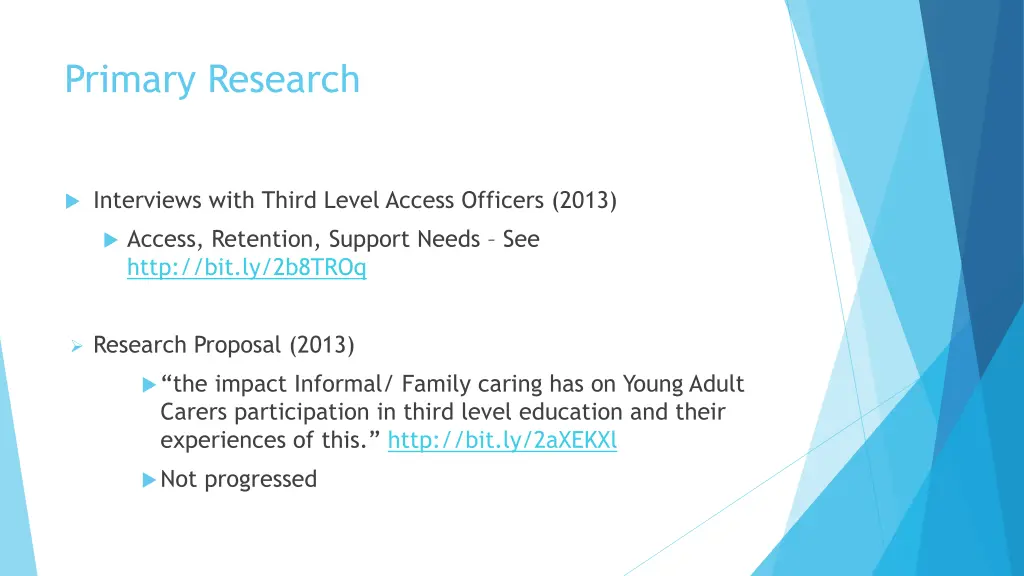 primary research