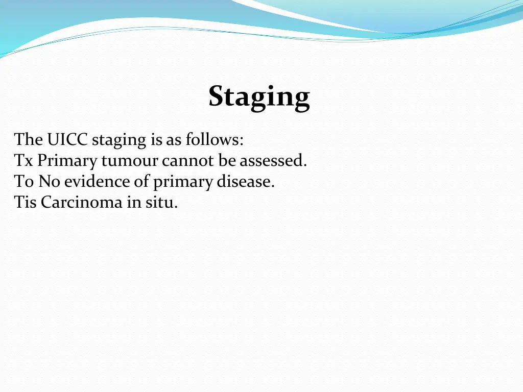 staging
