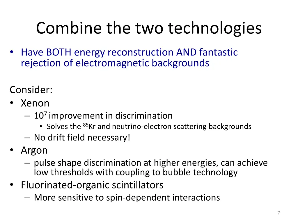 combine the two technologies