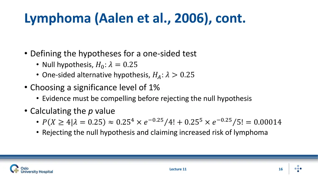 lymphoma aalen et al 2006 cont