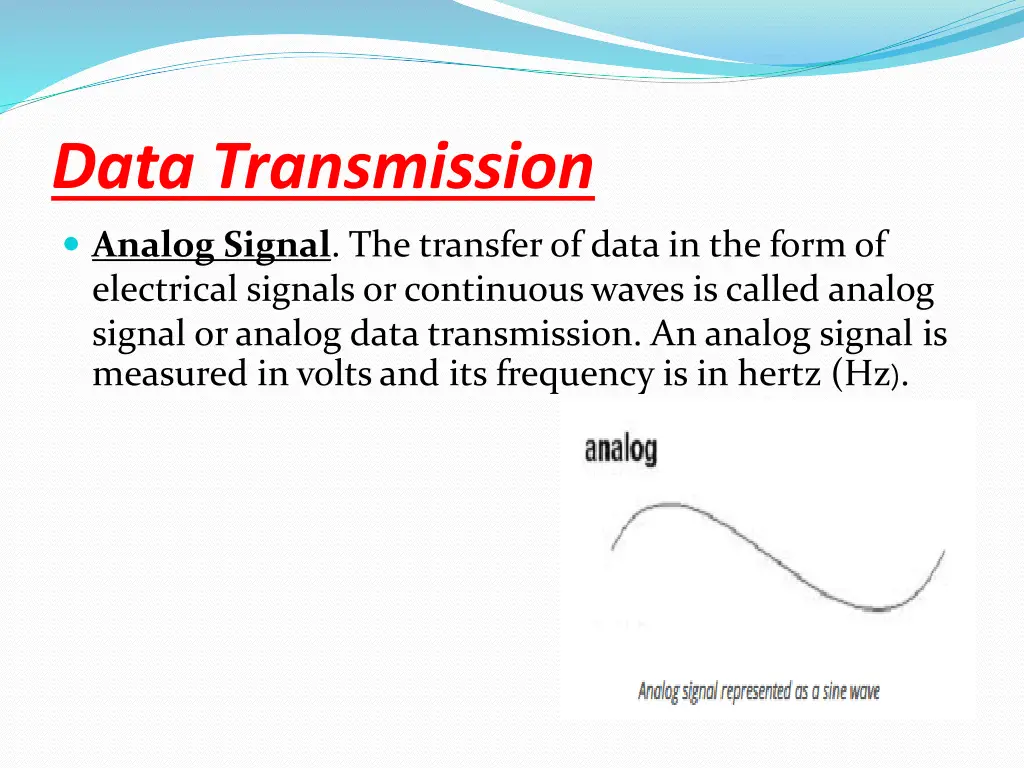 data transmission 1