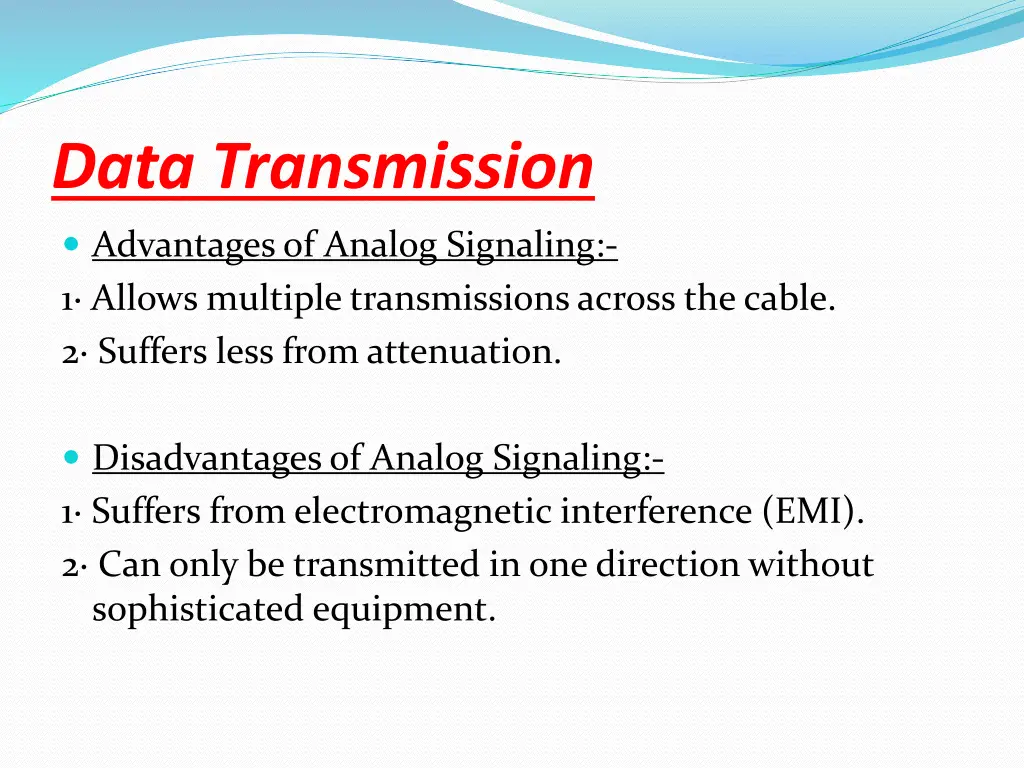 data transmission 2