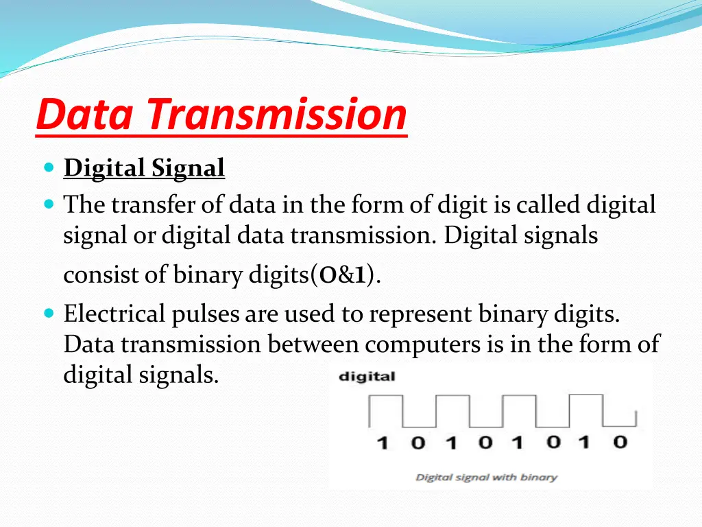 data transmission 3