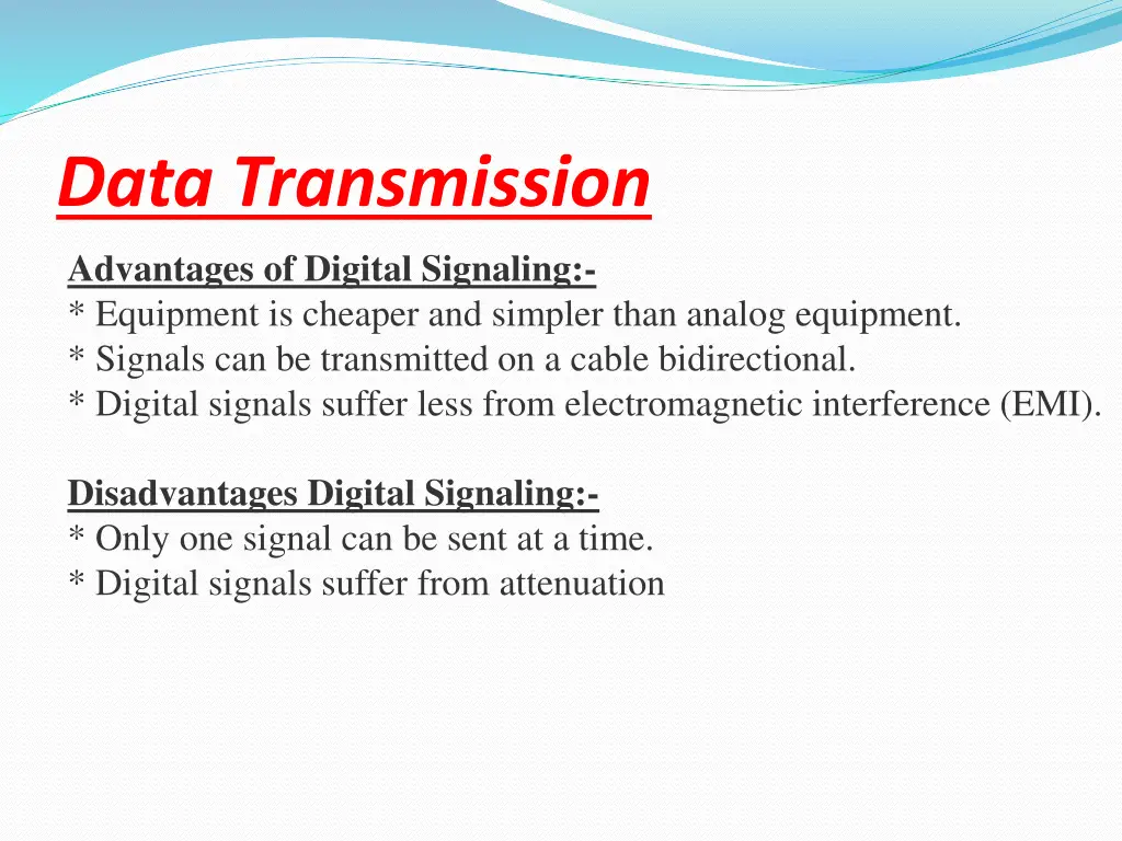 data transmission 4