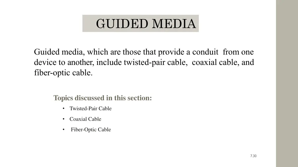 guided media