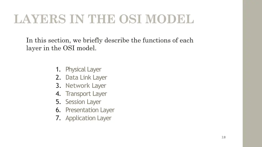 layers in the osi model