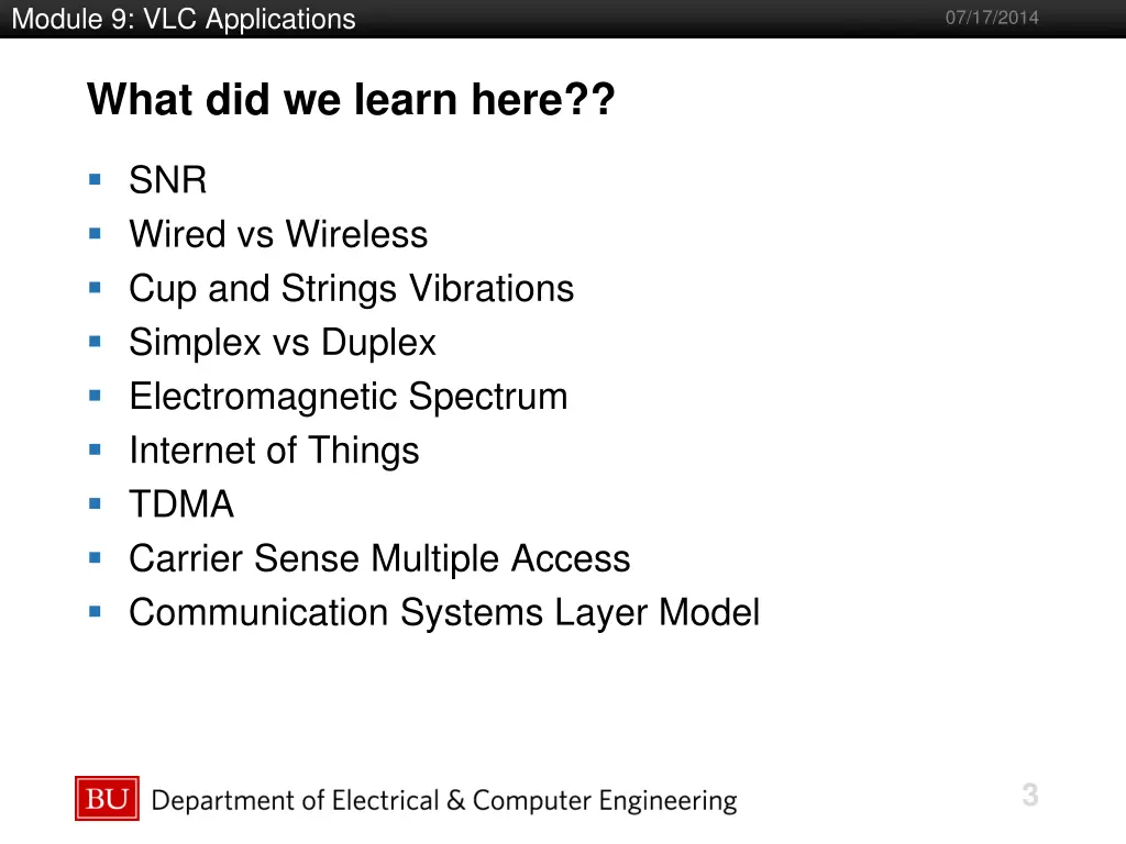 module 9 vlc applications 2