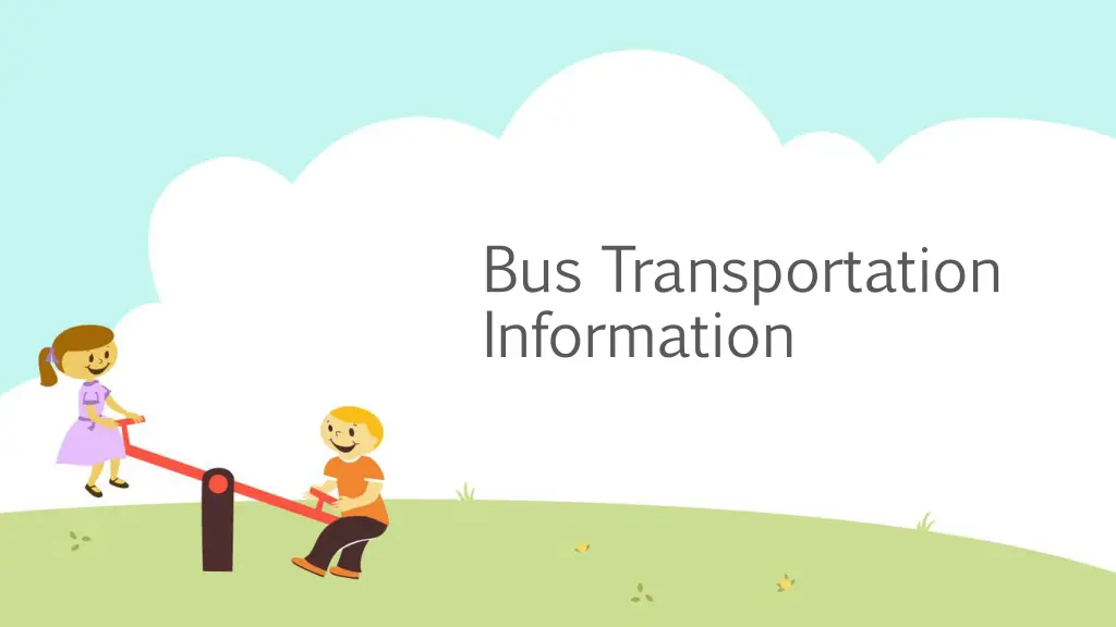 bus transportation information